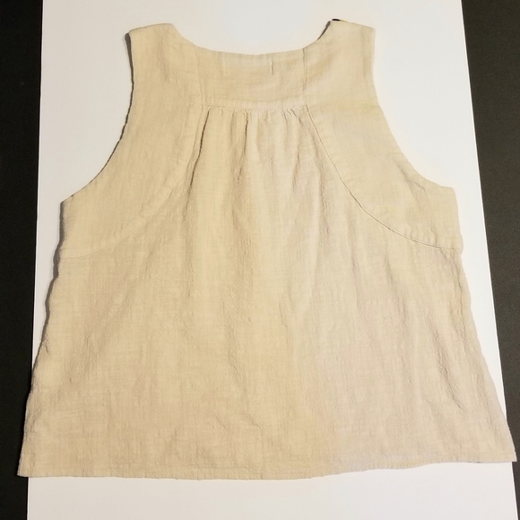 Impressions brand Women's Embroidered Boho Tank Sz Med - Picture 5 of 7